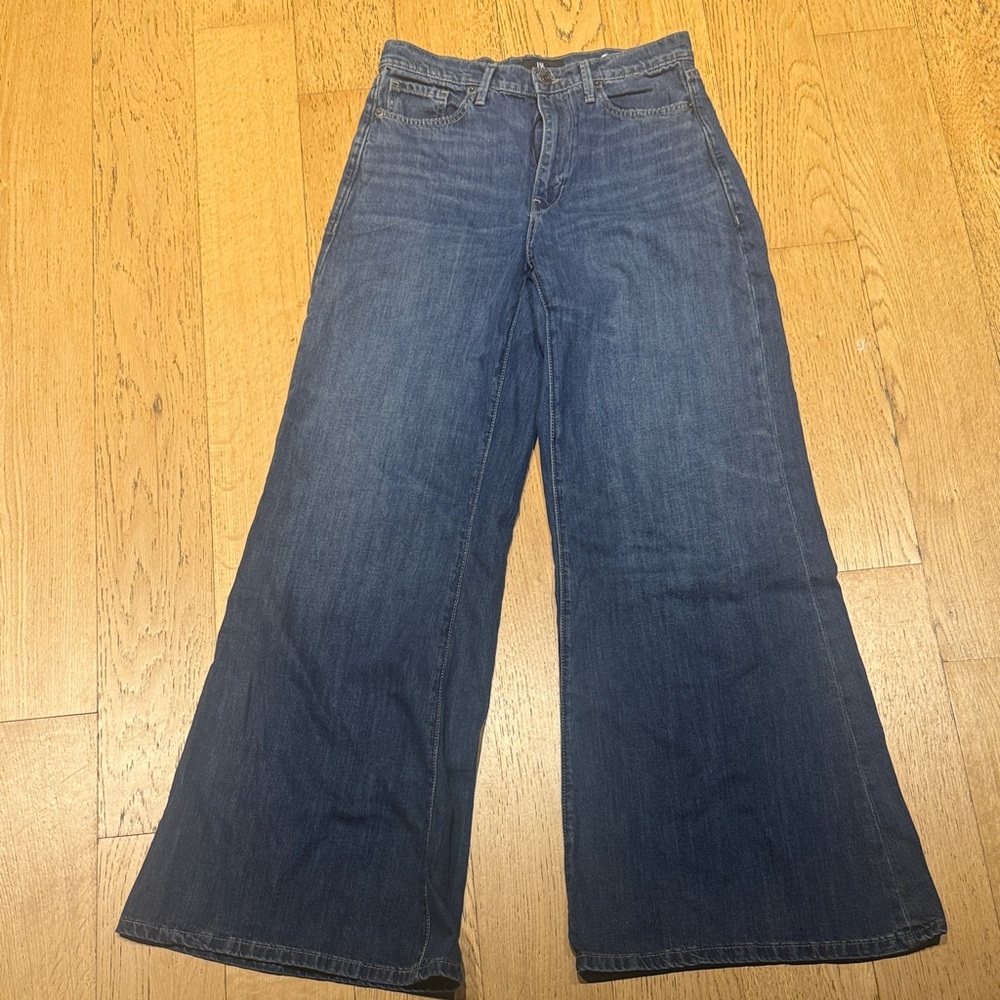 Banana Republic Indigo Wide Leg Jeans